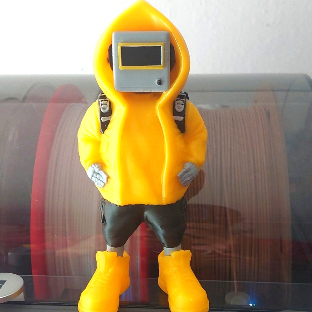 Robot in a Hoodie
